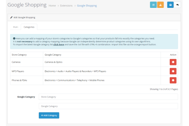 Google Shopping for OpenCart 4