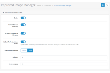 Improved Image Manager for OpenCart 4
