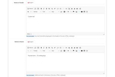 Invoice Extension for OpenCart 4