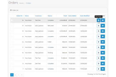 Invoice Extension for OpenCart 4