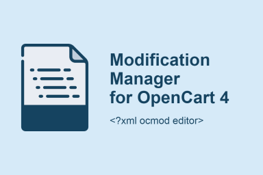 Modification Manager