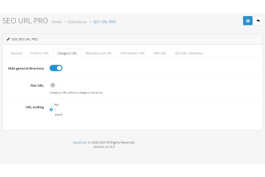 SEO URL PRO for OpenCart 4