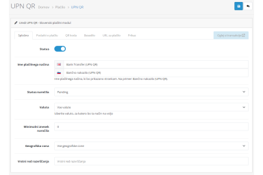 UPN QR: Slovenian Payment Extension