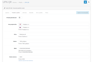 UPN QR: Slovenian Payment Extension