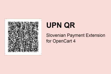 UPN QR: Slovenian Payment Extension for OpenCart 4