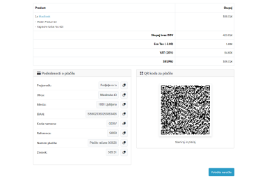 UPN QR: Slovenian Payment Extension
